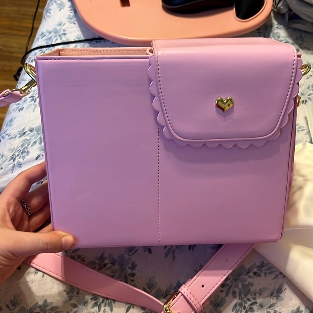 Kate Gabrielle Water Bottle Bag — Ella Bag in Bubblegum